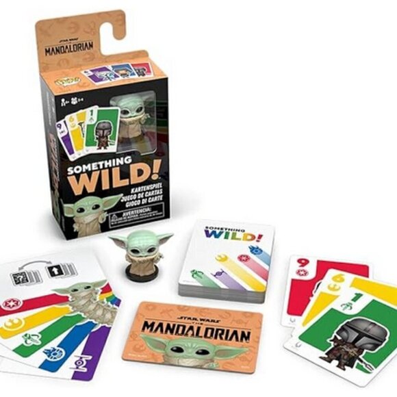 Funko Something Wild Star Wars The Mandalorian Baby Grogu Yoda Card Game Sealed - Picture 4 of 4